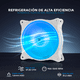 thumbnail image 2 of Kit 3 Ventiladores Gamer XTREME PC GAMING Air Force 120 mm ARGB 1500RPM Hub 12 Control Blanco CFXTAQ120WT, 2 of 6
