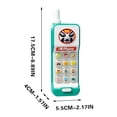thumbnail image 3 of Z-680 Blue Kids Cell Phone Toy Mini With Music Flash Light Music Education Toy Remote Control Fun Learning Device For Toddlers Blue Accent #04348, 3 of 3