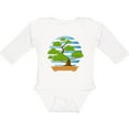 thumbnail image 3 of Inktastic Bonsai Tree Garden Girls Long Sleeve Baby Bodysuit, 3 of 5
