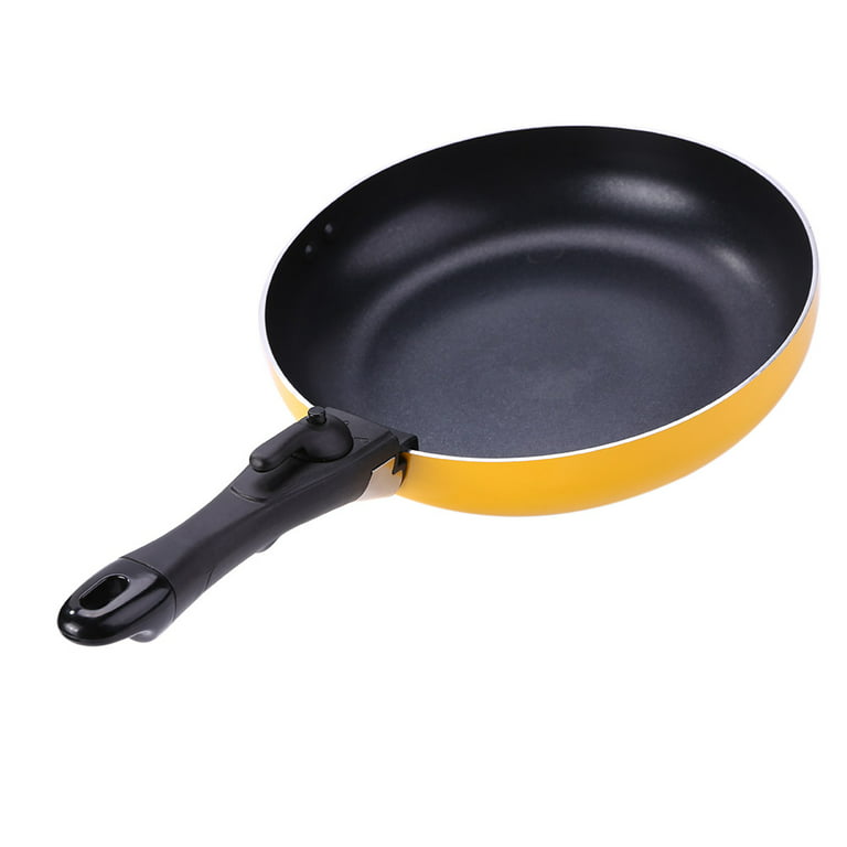 Winnereco Removable Detachable Pan Handle Pot Dismountable Clip Grip for Kitchen, Size: One size, Black