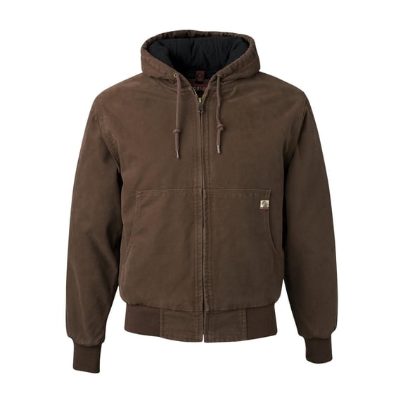 DRI DUCK Cheyenne Hooded Boulder Clothâ„¢ Jacket with Tricot Quilt Lining
