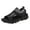D-Black, variant on Kcodviy Sandals for Women Elastic Womens Comfort Sandals Ankle Strap Casual Bohemian Strap Sandals for Women Beach Shoes Crystal Floral Casual Shoes Open Toe Wedges Sandals Flip Flops