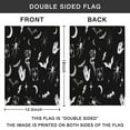 thumbnail image 4 of Black Halloween Witchy Symbols Fall Garden Flags 12.5"x18" Double Side,Small Yard Flags for Outside,Outdoor Fall Decor,Autumn Funny Garden Flag Yard Decoration, 4 of 4