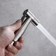 thumbnail image 2 of Bidé mantenido, kit de rociador de acero inoxidable, acero inoxidable cepillado, rociador de palanquilla presurizado, kit de pistola rociadora, complemento para lona, 2 of 4