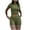 B-Olive Green, variant on Wyobmus Womens Workout Set Summer 2 Piece Outfits Stretchy Slim Fitted Short Sleeve Shirts and Gym Yoga Shorts Casual Going Out Tracksuit A-Green