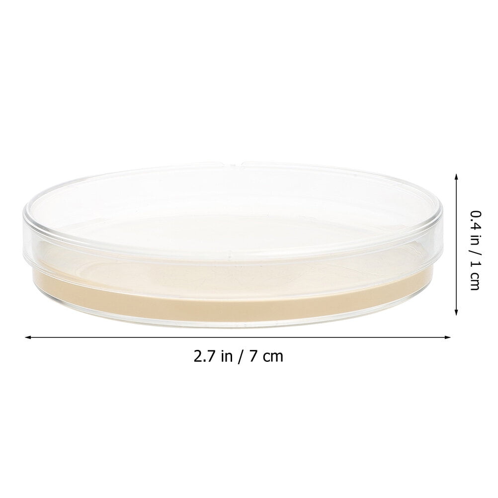 10pcs Prepoured Agar Plates Petri Dishes with Agar Science Experiment
