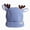 L101-Blue, variant on Winter Hat Cute Reindeer Crochet Knitted Hat Christmas Hat Warm Cap For Boys Girls(L101-Pink,0-24 M)