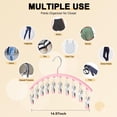 thumbnail image 4 of Organizador de leggings Volnamal para armario con 10 clips, capacidad para 40 leggings, 4 of 8
