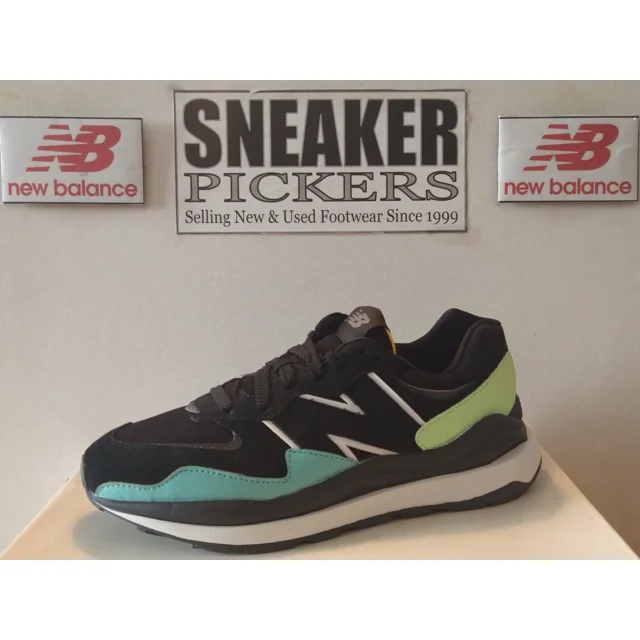 New Balance Men's Lifestyle Running - Size 9 D - M5740RRA - Black / Multi-Color