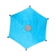 thumbnail image 2 of Cubierta de sombra para trampolín, solo protección solar para trampolín de 6 postes, resistente al desgarro, color azul 2.44m, 2 of 9
