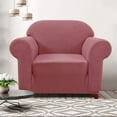thumbnail image 2 of CHUN YI 1-Piece Checks Stretch Sofa Cover Slipcover Couch Cover, 2 of 6
