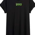 thumbnail image 3 of Wicked - Green Logo - Women's Oversized Graphic T-Shirt, 3 of 5