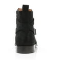 thumbnail image 5 of Polar Fox Derrick MPX806077 Classic Chelsea Boots with Strap and Buckle, in Black Suede, Men's Size 6.5, 5 of 8