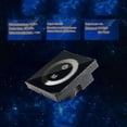 thumbnail image 2 of Dc 12v-24v Touch Panel Led Lights Dimmer Smart Controller Wall Mounted Switch(color:black), 2 of 5