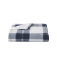 thumbnail image 3 of Cannon Cozy Teddy Blue and Cream Polyester 1-Piece Twin XL Blanket, plaid themed, for Men and Women, OEKO-TEX Certified Confidence, 3 of 6