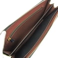 thumbnail image 4 of Pre-Owned Burberry TB Monogram 8023035 Men,Women PVC Clutch Bag Brown, 4 of 10
