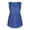 Blue, variant on Yigetop Women Tank Tops Loose Fit, Women's Solid Color Round Neck Vest Summer Fashion Casual Top Woman Tank Top Black L