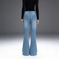 thumbnail image 6 of 2026 Womens Plus Size Jeans With Pocket Casual Versatile Straight-Leg Wide-Leg Jeans Denim Pants, 6 of 8