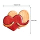 thumbnail image 2 of Adorno decorativo de corazón de madera Colgante artesanal con forma de corazón Regalo para el día de la madre o San Valentín, 2 of 8