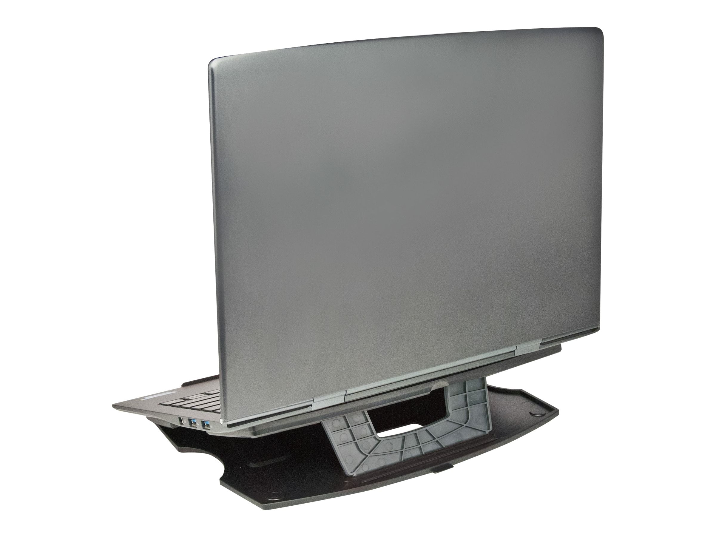 StarTech.com LTRISERP Portable Laptop Stand - Adjustable Laptop Stand - Ergonomic Laptop Desk Stand - Laptop Riser for Desk