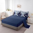 thumbnail image 3 of Erosebridal American Football Bedding Queen Size 7pcs , Reversible, Navy, Dallas, 3 of 5