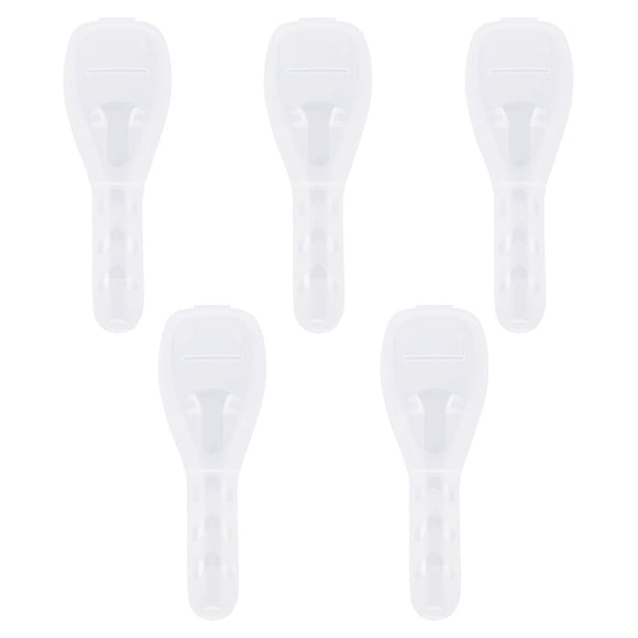 BRIGHTFUFU 5 cajas de almacenamiento para maquinillas de afeitar de viaje, cajas protectoras para maquinillas de afeitar manuales y soportes para maquinillas de afeitar.