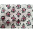 thumbnail image 4 of oneOone Cotton Poplin Fabric Leaves|Floral & Paisley Block Print Sewing Fabric BTY 56 Inch Wide, 4 of 4