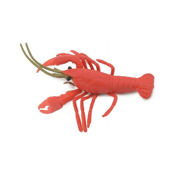 Collectible Wildlife Gifts: Crayfish, High Quality Hand Painted Rubber Figure (4")