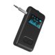 thumbnail image 3 of Receptor Adaptador de audio estéreo para automóvil compatible con Bluetooth 5.0 Adaptador inalámbrico recargable portátil con pantalla Inevent EL000692-00B, 3 of 7