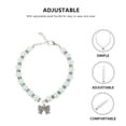 thumbnail image 3 of TABLETREANDS Collar De Para Mascotas Azul Con Ajustable Y Colgante Chic, 3 of 8