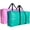 Pink+Turquoise, variant on Extra Large Storage Bags, Jumbo Moving Tent Storage Bags, Waterproof Foldable Big Black XXL Duffle Bag for Travel, 42x23x13.5inch - 4PACK