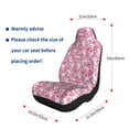 thumbnail image 5 of Pofeuu Cute Rabbit Print Automotive Car Seat Covers Flat Cloth Full Set Seat Covers,Car Seat Covers front seats for Cars Trucks and SUVs-1, 5 of 9