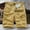 Khaki, variant on HOZADOIE Mens Athletic Shorts Cargo Fashionable Solid Color Button Zipper Waistband Comfortable 5 Inseam Loose Fit Casual Shorts with Multiple Pockets