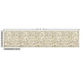 thumbnail image 2 of Ambesonne Beige Fabric by the Yard Upholstery, Wedding Bouquet Flora, 5 Yards, Dust Beige Tan, 2 of 4