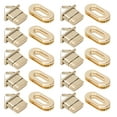 thumbnail image 1 of Bag Lock Buckle, Classic Design Alloy Wear Well Hardware Lock Buckle Classical Accessories  For Hardware Case Accessories, 1 of 8