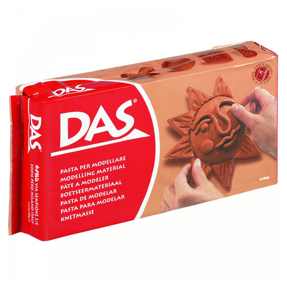 Pasta Masa Das Terracota Para Modelar Cerámica Fría 1kg Manualidades Arte Figuras