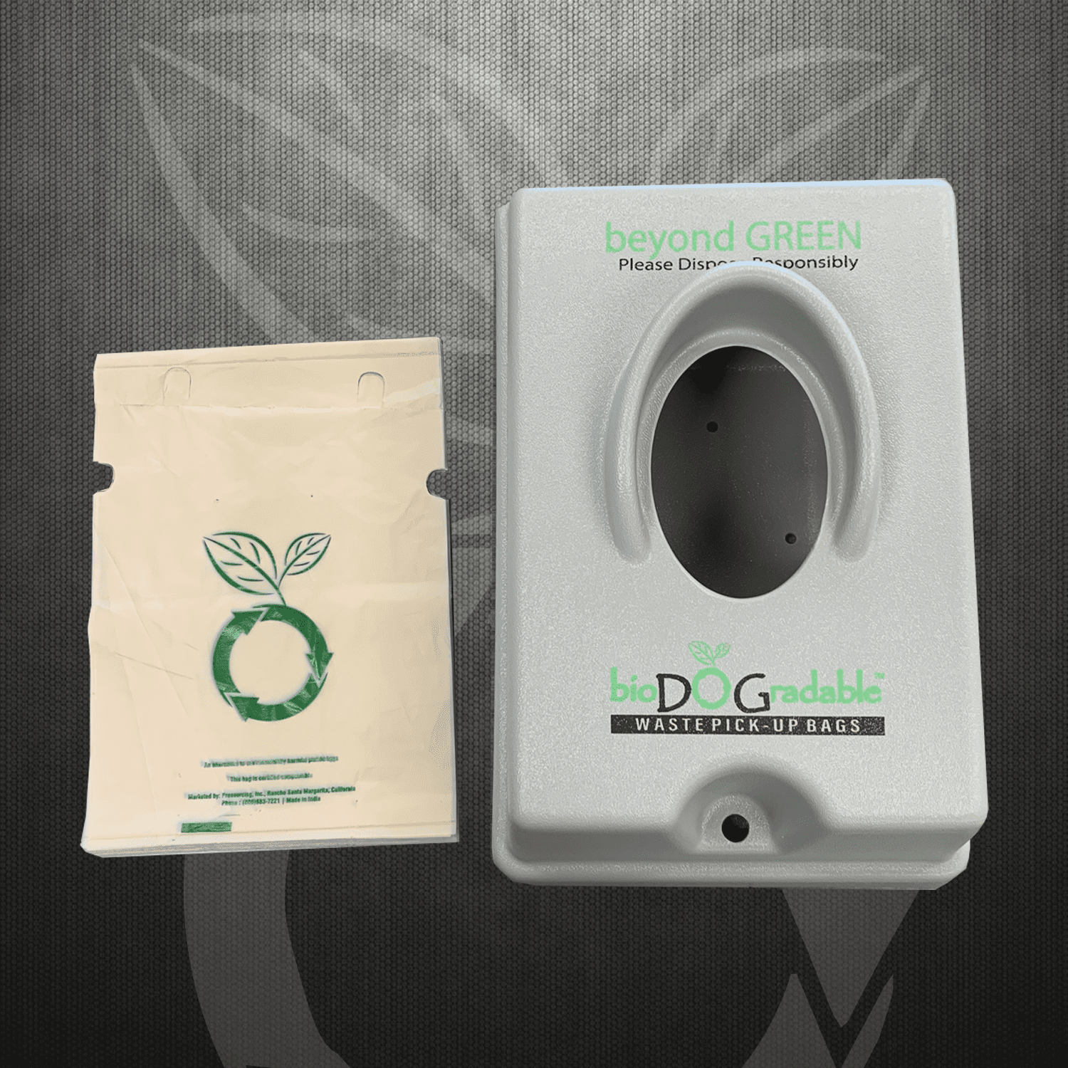 poop bag dispenser for wall