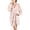 Pink, variant on Under $ 13 Fashion Nightwear Grey Women's Vinyl Coat Women's Sleepwear (S)