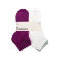thumbnail image 2 of No Boundaries Women's Ankle Cut Socks, 20 Pack, Shoe Size 4-10, 2 of 5