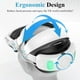 thumbnail image 3 of Correa para la cabeza con batería para Meta Quest 3 y 3S, correa Elite de 10 000 mAh de repuesto para mayor comodidad y tiempo de juego, accesorios de realidad virtual, 3 of 7