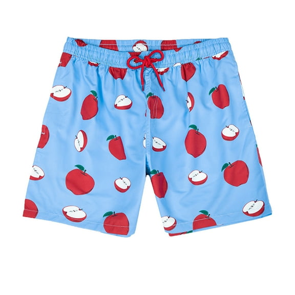 Men's Swim Trunks Cute Print Quick Dry Swimming Summer Beach Short Casual Pajama Shorts Yoga Short Pants