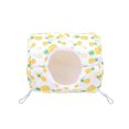 thumbnail image 4 of Cama para casa de hámster, hamaca colgante portátil, estera cálida lavable, jaula pequeña para mascotas, mini nido para hábitat de animales pequeños, Amarillo Sunnimix Nido de hámster, 4 of 8