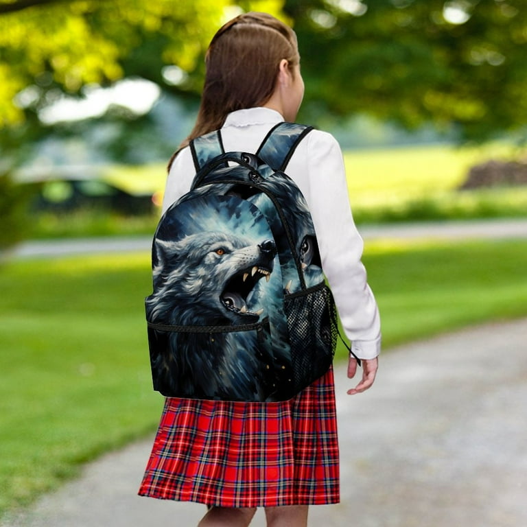 Top top wolf backpack