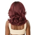 thumbnail image 3 of Outre Wigpop Synthetic Full Wig - JASMIYAH 14" (Color:DR HONEY ALBURN), 3 of 5