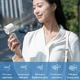 thumbnail image 4 of Handheld Fan, 5 Speed Wind Battery Operated Rechargeable Portable Personal Cooling Companio for Outdoor Travel Working, 4 of 7