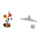 thumbnail image 5 of Dispensador De Toallas De Papel Con Diseño Floral, Antideslizante, Vertical, Con Soporte Para Pañuelos, Placa Decorativa De Metal Para Pared, Ideal Para El Hogar, Patio, Interiores Y, 5 of 8