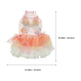 thumbnail image 2 of COMPUKAS Princess Dog Dress with Comfortable Lightweight Fabric Costume, 2 of 6