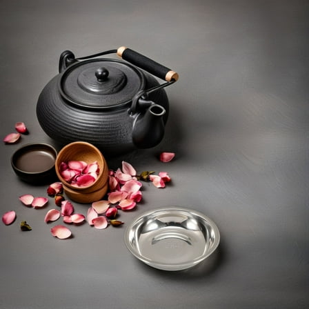 WORGEOUS Round Tea Bag Container Metal Tea Bag Saucer Tea Bag Holder Dish For Home Tea Bag Storage Dish Stainless Steel Tea Bag Organizer