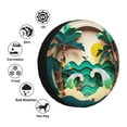 thumbnail image 5 of ZNDUO Sea Cartoon Trees Pattern Spare Tire Cover, Universal Spare Tire Wheel Covers 15 inch, 5 of 8