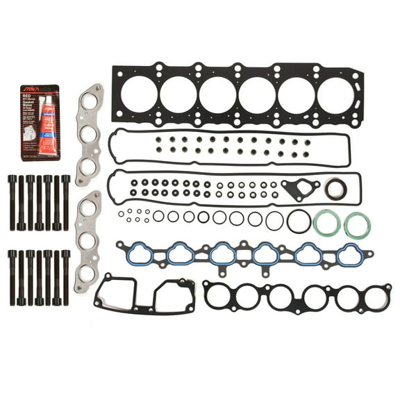 Evergreen HSHB2025L Head Gasket Set Head Bolts Fit 98-05 Lexus IS300 ES300 GS300 3.0 DOHC 2JZGE
